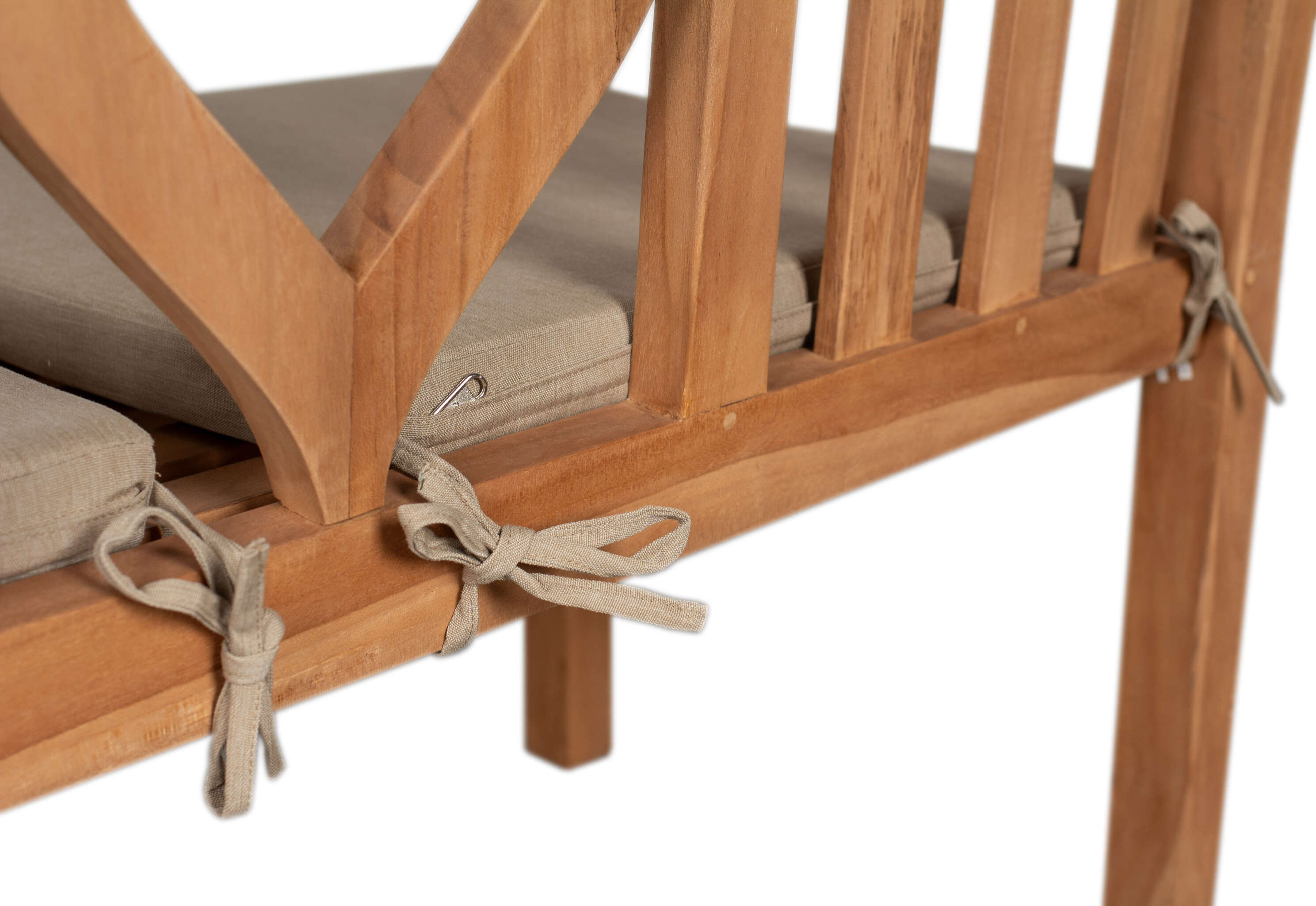 Sitzkissen 2er Set uni taupe ca