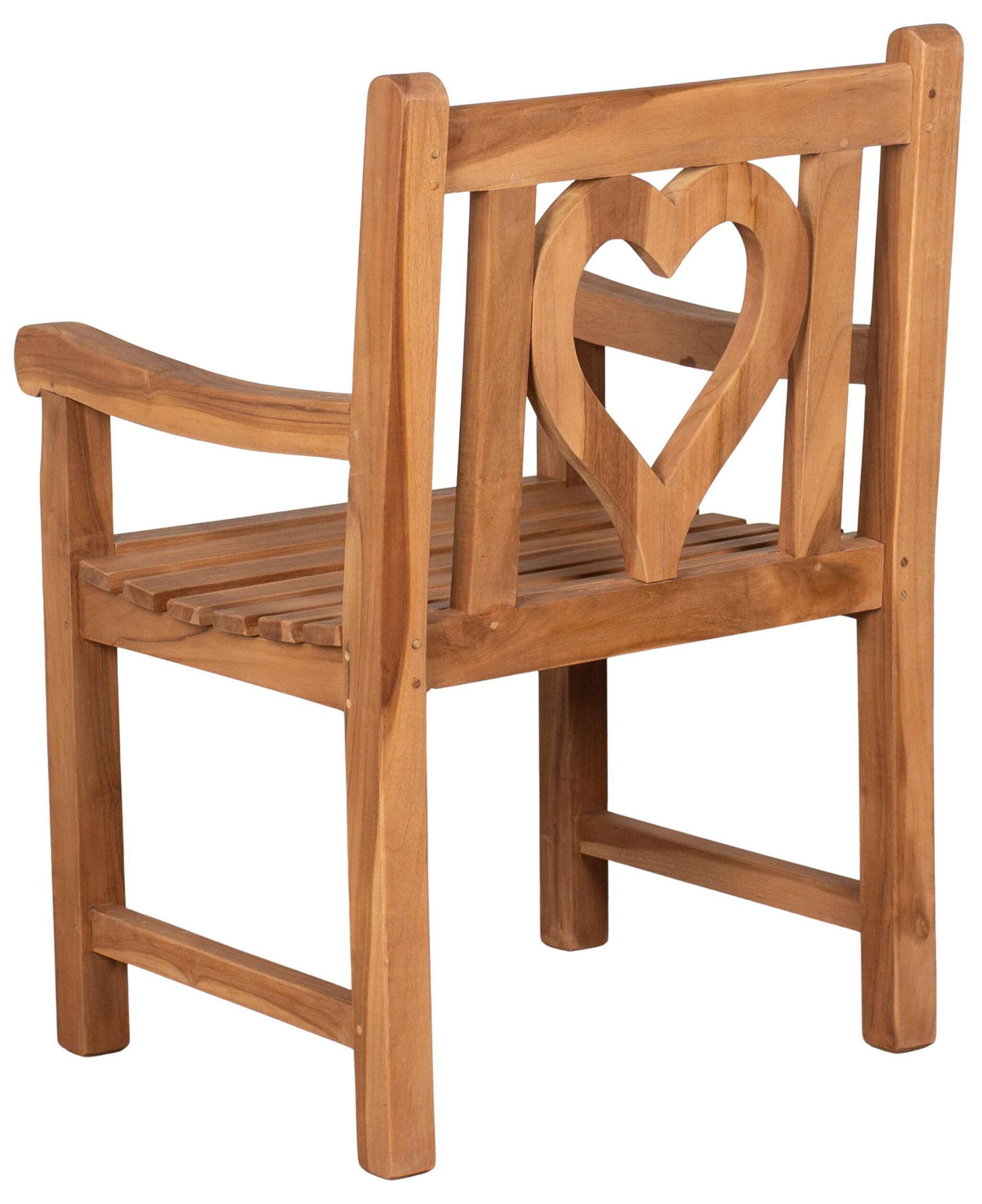 Gartensessel Herz Teak