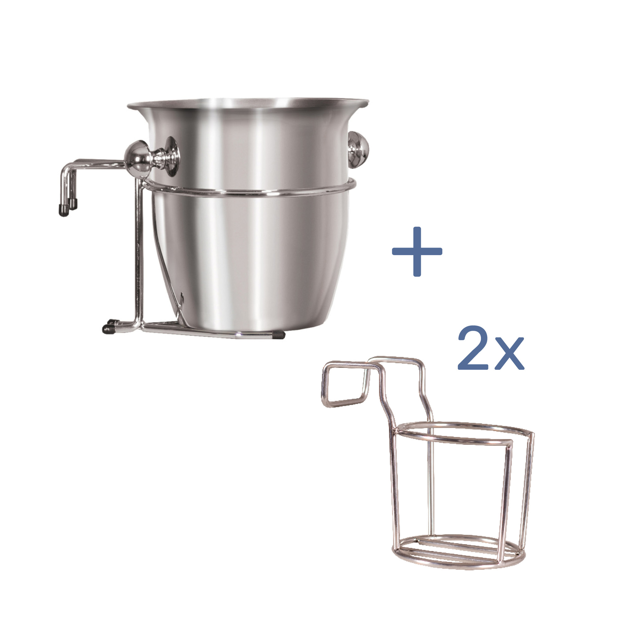 Zubehörset Becherhalter und Champagnerkühler günstig online kaufen