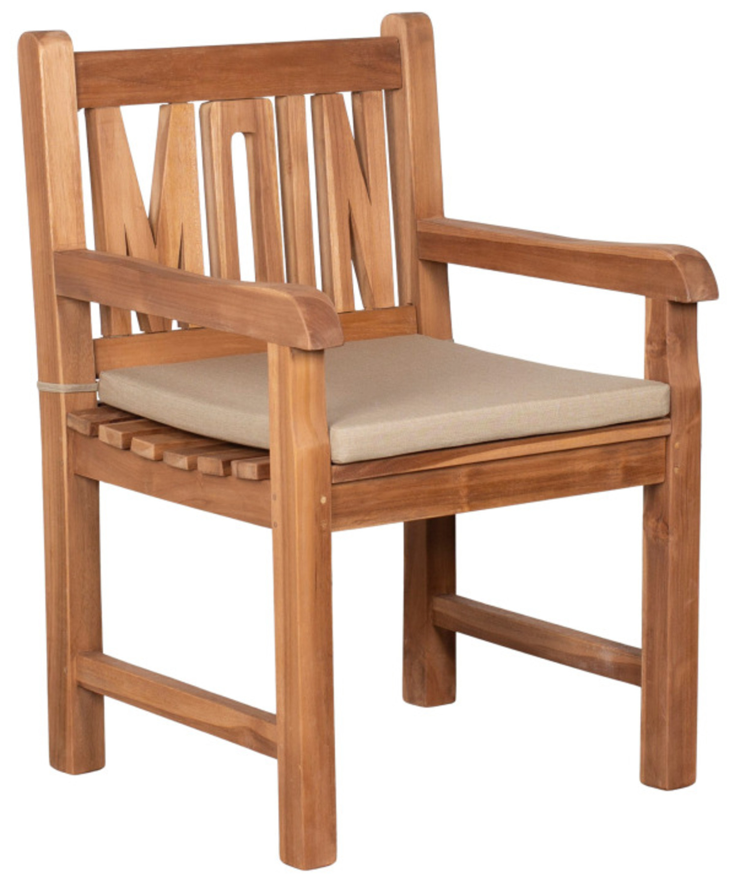 Sitzkissen 2er Set uni taupe ca