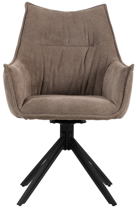 Indoormöbelset Diningsessel Ginosa braun Tisch Barletta smoked oak oval ausziehbar - 14