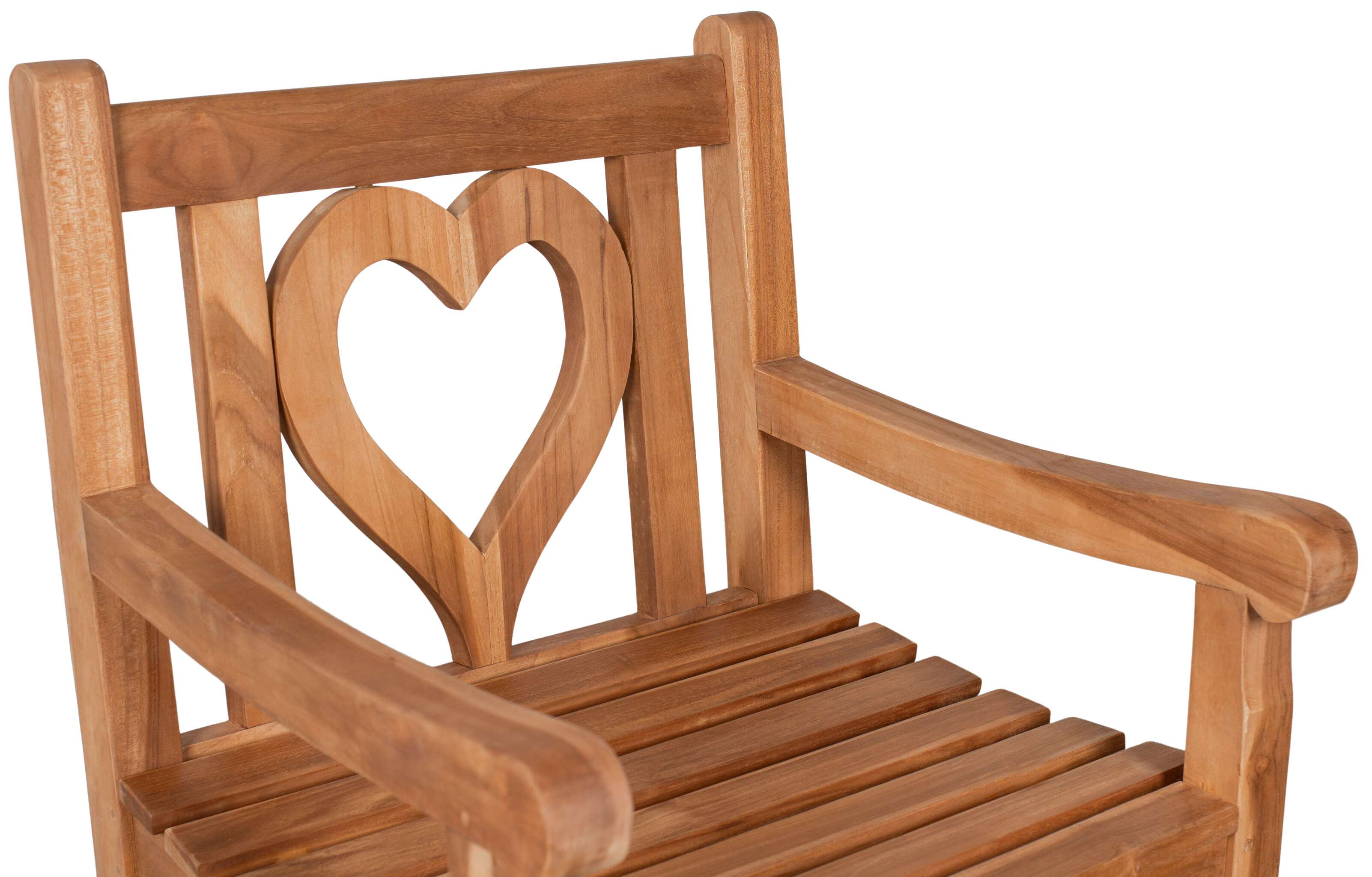 Gartensessel Herz Teak