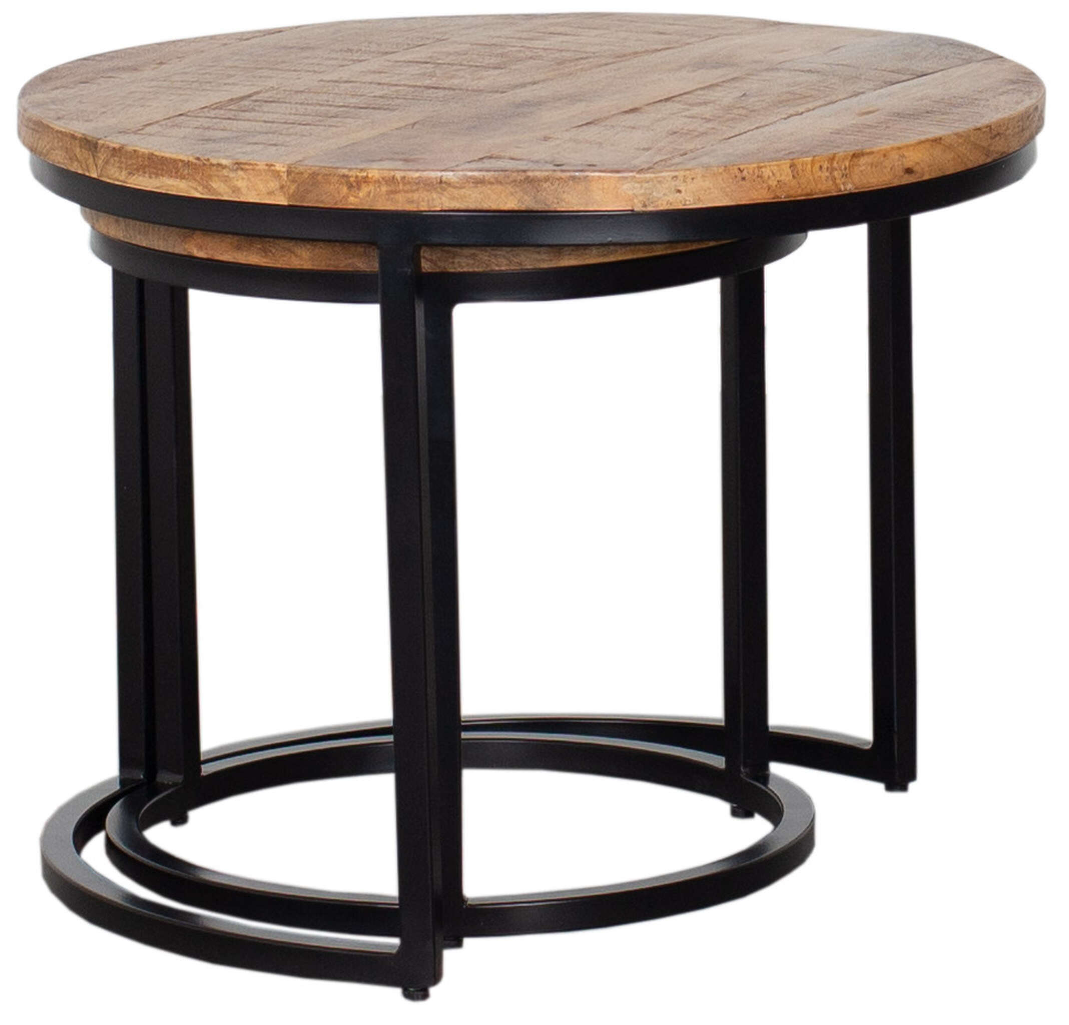 Couchtisch 2er Set Fermo Mango natur