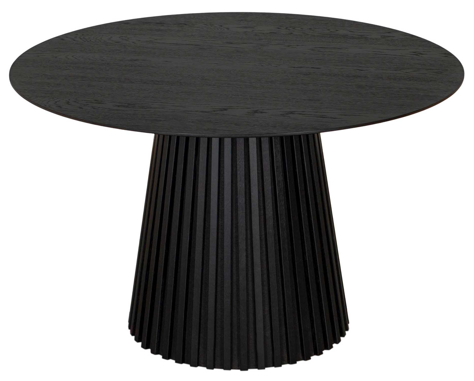 Esstisch Andria Black Oak rund 120 cm FSC®-zertifiziert