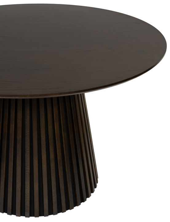 Indoormöbelset Diningsessel Ginosa blau Tisch Barletta smoked oak rund 120cm - 8