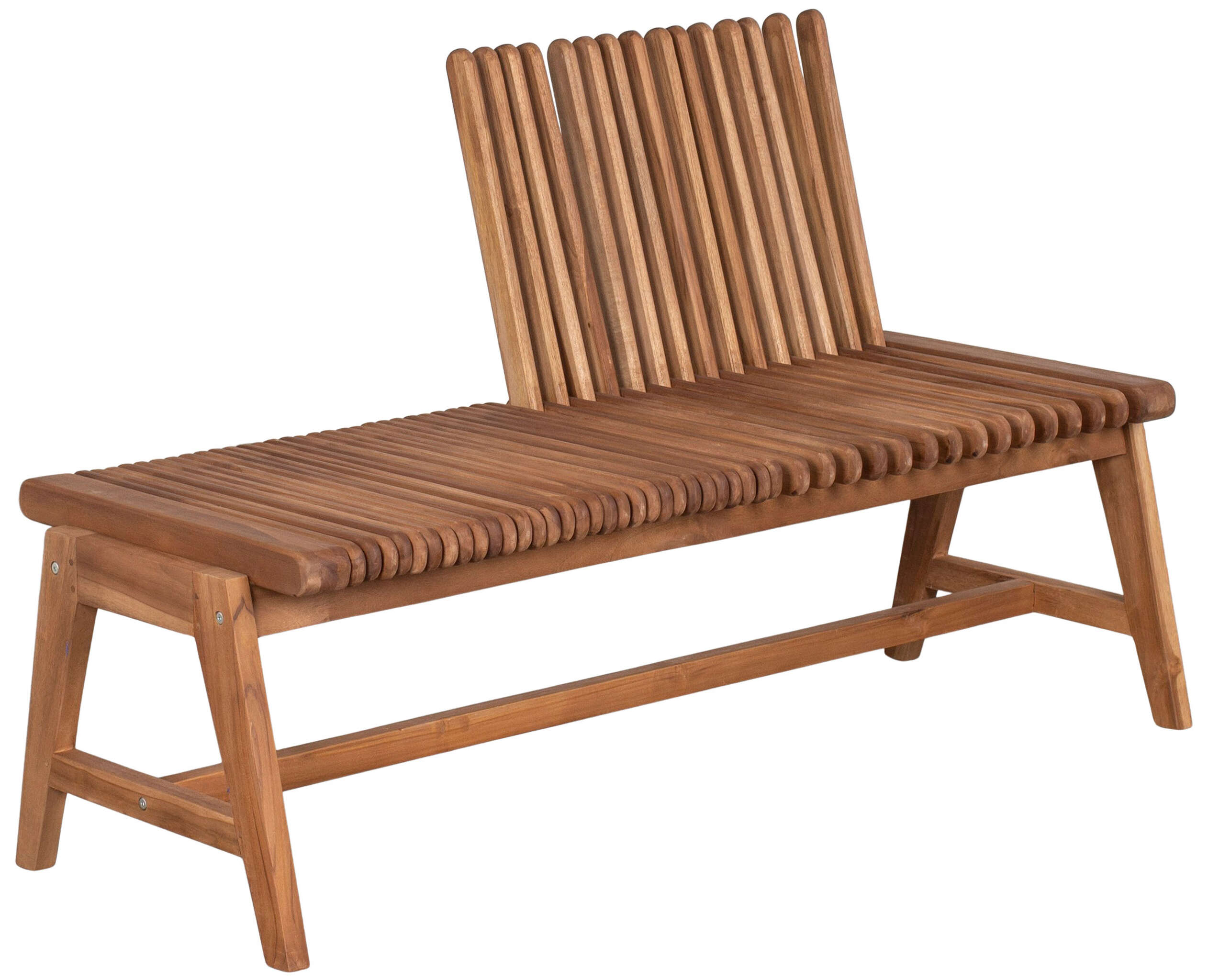 Gartenbank Leeds Teak 130 cm Multifunktion