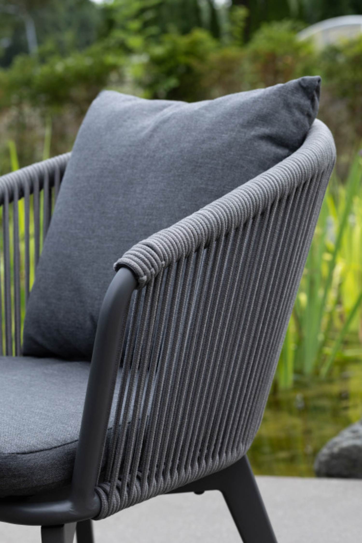 Gartenmöbelset Diningsessel Cadiz mit Tisch Malaga 120 cm günstig online kaufen